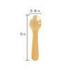 EYAKEG 100pcs 3"" Spoon Plastic Mini Spoons, Assorted Ice Cream Spoons Dessert Spoons (Multicolour) view 2