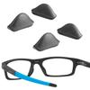 2 Pairs Replacement Nose Piece Nose Pads for Oakley Fives Squared OO9238/Valve New 2014 OO9236/Carbon Prime/Holston/Mainlink/Pit Bull/Turbine/Crosslink OX8027 OX8030 OX8031 OX8037, Black Large Size view 1