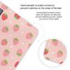 Women's Smart Scale for Body Weight, Digital Bathroom Weighing Scale, Automatic Switch Energy Saving Scale Compatible with Cute Pink Strawberry Polka Dot view 4