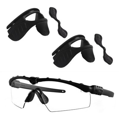 2 Pieces Replacement Nose Piece Nose Pads for Oakley Si M Frame 2.0/Si M Frame 3.0 OO9146/M Frame 2.0 Strike/SI Ballistic M Frame 2.0/RazorBlades/RazorBlade New Sunglasses Frame, Black