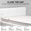 Rormcheny King Bed Wedge Pillow Headboard Gap,Wedge Pillow Headboard/Bed Gap Filler,Fill The Gap (0-8") (Gray, 76"x10"x6") view 3