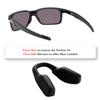 2 Pcs Thicker Size Nose Pads for Oakley Metalink OX8153/Nxtlvl OX8028/Hex Jector OX8032/Bevel OX8161/Activate OX8173/Leadline OX8175/Miter OX8154/Cogswell OX8157/Tensile OX8170/Trajectory OX8171 view 2
