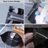 100PCS Resealable Mylar Food Storage Bags,Black Smell Proof Foil Bags with Clear Front Window,5.5x7.9 Inch Stand Up Pouches Reusable Bag for Small Business,Coffee,Party Favors,Cookies. view 4