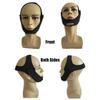 Anti Snoring Chin Strap, Adjustable Breathable Stop Snoring Device, Chin Strap with Jaw Support for Snoring Effective Snoring Reduction Belt Snore Stop Head Strap for Men Women CPAP Users (Black) view 3