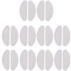 10 Pairs Clear Adhesive Eye Glasses Nose Pads D Stick On Anti-Slip Soft Silicone Adhesive Nose Pads Glasses Nose Pad Kit Glasses Nose Pads Silicone Slip Over Eyeglasses Care view 1