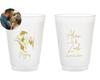20pcs Custom Portrait Wedding Frosted Cups, Personalized Frosted Cups Wedding Favors, Customized Portrait Frosteds Cup,Drinking Cup for Weddings Anniversary Engagement Birthday view 1