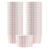 Coppetta 12-Ounce Dessert Cups, 200 Disposable Ice Cream Cups - Lids Sold Separately, Sturdy, Pink And White Paper FroYo Bowls, For Hot And Cold Foods, Perfect For Gelato Or Mousse - Restaurantware view 1