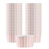 Coppetta 8-Ounce Dessert Cups, 200 Disposable Ice Cream Cups - Lids Sold Separately, Sturdy, Pink And White Paper FroYo Bowls, For Hot And Cold Foods, Perfect For Gelato Or Mousse - Restaurantware view 1
