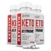 (3 Pack) Ketosyn Keto ACV Extreme Pills 1675 MG Keto Support Blend Capsule Alternative To Keto ACV Gummies Formulated with Apple Cider Vinegar Extra Virgin Olive Oil Powder Green Tea Leaf 180 Capsules view 1