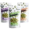 Far Field - Crunchy Roasted Edamame Beans, ( Salted, BBQ, Cajun ), High Protein Snack packed with 42 g of Plant Protein per Bag, Keto Friendly with Low Carb, Low Calorie Healthy Snacks For Adults and Kids, 3 Bags (Variety 3 pack) view 1