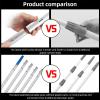 Window Cleaning Pole Telescopic Cleaning Brush Glass Wall Cleaning, Washing Set Equipment Extension Pole Cleaning for Trucks Windows (Color : 50cm, Size : 8M) view 2