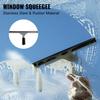 19.7 Ft Extension Pole Squeegee Window Cleaner Wiper Blade & Water Brush | Window Cleaning Kit | Glass Cleaning Tools for Indoor/Outdoor High Window,6.0 M view 2