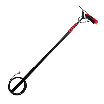 Window Cleaning Equipment Brushes,Window Cleaning Brush,Waterfed Telespole Window Cleaning - 13.5In/35Cm Water Spray Brush Head - Outdoor Window Cleaner Window Glass Solar Panel Cleaning Sys
