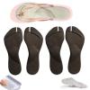 2 Pairs Gel Arch Support Cushion Insoles for Flip Flop Thong Sandals,Gel Adhesive Arch Support Flip Flop Thong Inserts Self Adhesive Gel Arch Support Cushion Insoles Pain Relief view 1