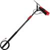 Window Cleaning Pole Telescopic Cleaning Brush Water Fed Cleaning System, 2-in-1 Aluminum Outdoor Window Cleaner, Cleaning Tool for Window Glass, Solar Panel (Size : 20FT/6M) view 1