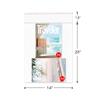 CinnanniC 100 Count 14x20 '' Clear Cellophane Bags Large Self Sealing Cello Bags 2mil Self Stick OPP Poly Clothing Bag for Food Storage T-Shirt Pants Brochure Prints Magazines Documents Gift view 2