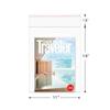 CinnanniC 11x14 100pack Clear Cellophane Bags Crystal Sealed Bags 2mil Resealable Self Sealing Cello Plastic Poly Bag for Packaging T Shirts Prints Photos Documents view 2