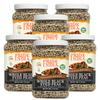 Pride Of India - PACK of 6 - Indian Whole Black Eyed Peas - Protein & Fiber Rich Lobiya, 3 Pound Jar view 1