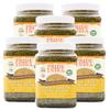 Pride Of India - PACK of 6 - Indian Whole Green Mung Gram - Protein & Fiber Rich Mung Bean Whole, 3 Pound Jar view 1