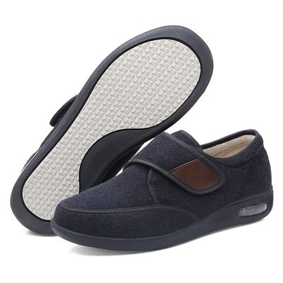 Winter Warm Diabetic Shoes for Men Women Extra Wide Width Thermal Shoes for Edema and Swollen Feet AntiGeAOGATOitSlip Fleece Slippers for Men Elderly Arthritis Edema Therapy Shoes
