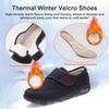 Winter Warm Diabetic Shoes for Men Women Extra Wide Width Thermal Shoes for Edema and Swollen Feet AntiGeAOGATOitSlip Fleece Slippers for Men Elderly Arthritis Edema Therapy Shoes view 3