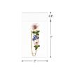 200pcs Clear Cellophane Bags 2x3'' Small Self Sealing Cello Bags 1mil Resealable Self Stick Cookie Bags for Photo Candy Coins Buttons Earrings Pills Broken Diamond view 2