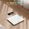 550lb Scale for Body Weight with Ultra-Wide Platform and Large LED Bezel-Less Display, Accurate High Precision Digital Bathroom Scale with Extra-High Capacity view 3