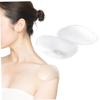 Silicone Shoulder Pads for Women Anti-Slip Self Adhesive Invisible Shoulder Push-Up Pads Reusable Shoulder Height Enhancer 1 Pair Shoulder Pads For Women Clothes Shoulder Support For Women Silicone view 1