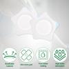 20pcs Castor Oil Pack Wrap for Belly Button, Self-Adhesive Castor Oil Belly Button Wrap Pads Highly Absorbent Organic Castor Oil Compress Patches Spunlace Cloth No Wash (Oil Not Included) view 3