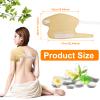2Pcs Oil Pack Wrap for Shoulder, Oil Pack Wrap Organic Cotton, Reusable Shoulder Essential Oil Wrap, Leak Proof, Adjustable Soft Oil Pack Mess Free Essential Oil Wrap for Shoulder view 3
