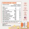 Zetelixia Calcium Gummies for Women Men, Calcium Magnesium Zinc with Vitamin D3 & K2, Calcium Magnesium Supplement for B0nes Muscles, Pineapple & Mango Flavor - 60 Count view 2