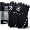 7mm Neoprene Compression Knee Sleeves For Men & Women, Gym Workout Brace Support Sleeve Suitable For Powerlifting, Weightlifting, Crossfit, Knee Compression Brace, Knee Brace For Men | Medium (Pair) view 1