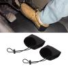 2pcs Driving Shoe Heel Cover Protectors, Wearproof Driver Shoes Cover Pads Unisex Shoe Heel Protective Cover Mat for Drivers view 2