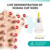 [100 Pack] Bulk Cupping Set for Massage Therapy - B1 B2 B3 B4 B5 B6 B7 U4 U5 - B7 (1.18 in) - Wholesale Professional Cupping Therapy Set, Cuppings Massage Kit, Physical Therapy Kit [No Pump Included] view 2