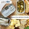 Coles Patagonian Smoked Mussels Canned with Lemon & Garlic in Extra Virgin Olive Oil | 4oz Hand-Packed Tinned Mussels | 14g Protein | Pack of 5 view 3