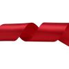 Baocuan 2 inch x 50 Yards Wine red Single Face Satin Ribbon Solid Fabric Ribbon for Gift Wrapping Floral Bouquets Wedding Birthday Party Decoration Hair Floral Craft Sewing view 3