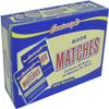 Generic Book of Matchbooks (Blue) by Cartwright, 1000 Matches Total, 20 Matches per Book, 50 Books (4) view 1
