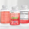 5-in-1 Organic Turmeric Curcumin Supplement (4210mg) with Berberine, Ceylon Cinnamon Bioperine and Ginger Supplements for Joint, Heart, Gut, & Metabolic Support (60 Servings) view 3