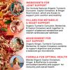5-in-1 Organic Turmeric Curcumin Supplement (4210mg) with Berberine, Ceylon Cinnamon Bioperine and Ginger Supplements for Joint, Heart, Gut, & Metabolic Support (60 Servings) view 4