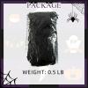 Gloreyan 1/2LB Halloween Shredded Paper Filler, Black Raffia Paper for Gift Wrapping Basket Filling Birthdays Party Supply(Black) view 2