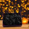 Gloreyan 1/2LB Halloween Shredded Paper Filler, Black Raffia Paper for Gift Wrapping Basket Filling Birthdays Party Supply(Black) view 3