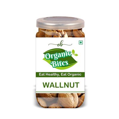 ORGANIC BITES Wallnut 500 Gram Airtight Container