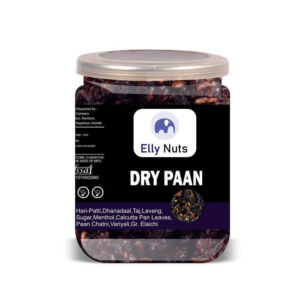 ELLY NUTS Dry Paan 300 Gram Airtight Container