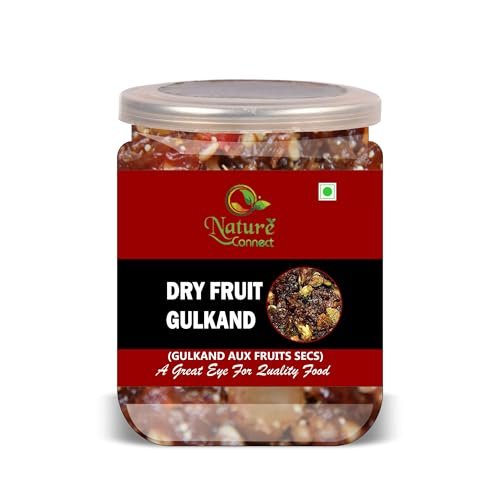 NATURE CONNECT Dry Fruit Gulkand 500 Gram Airtight Container