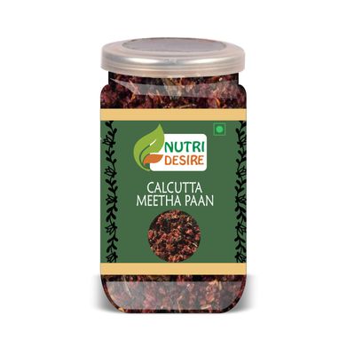 NUTRI DESIRE Cacutta Meetha Mouth Freshener 300 Gram Airtight Container