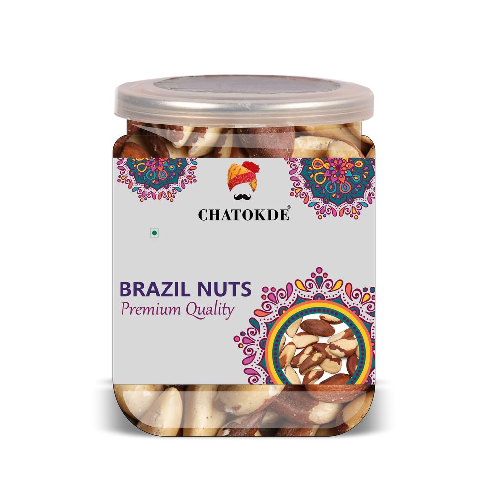 CHATOKDE Brazil Nuts 300 Gram Airtight Container