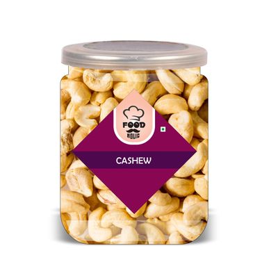 FOOD HOLIC Cashew 500 Gram Airtight Container