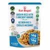 Eat Regal Brown Rice with 5 Ancient Grains, Always Fluffy, No Clump & No Kneading, Microwave in 1.5 Minutes, 16g Protein 16g Fiber, Vegan Gluten-Free Non-GMO, 8.8 oz Pack of 6 view 1