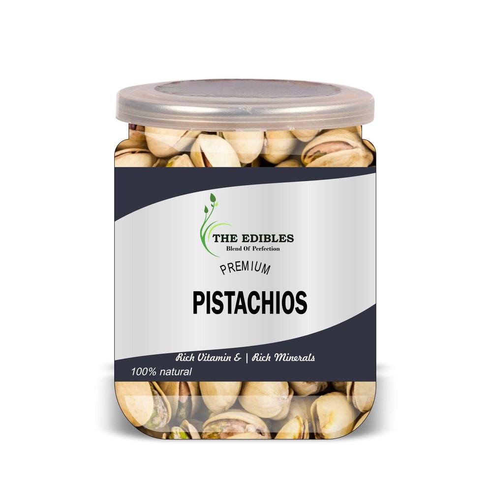 THE EDIBLE Pistachios 300 Gram Airtight Container
