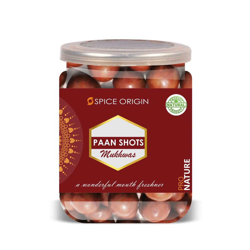 SPICE ORIGIN Paan Shots 300 Gram Airtight Container